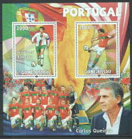 O0180 2010 Guinea-Bissau Football Portugal World Cup Cristiano Ronaldo Bl Mnh - Autres & Non Classés