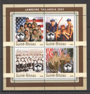 O0171 2003 Guinea-Bissau Fauna Scouting Boy Scouts 1Kb Mnh - Unused Stamps