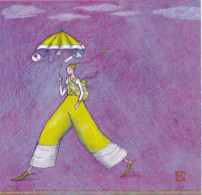 Parapluie Illustration De Gaëlle BOISSONNARD - Autres & Non Classés