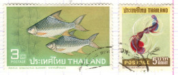 T+ Thailand 1967 Mi 482-83 Fische - Thailand