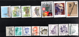 Pologne ( 15 Timbres ) - OBLITERE - Verzamelingen