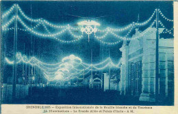 38 - Grenoble - 1925 - Exposition Internationale De La Houille Blanche Et Du Tourisme - Illuminations - La Grande Allée  - Grenoble