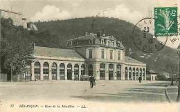 25 - Besançon - Gare De La Mouillère - Animée - Oblitération Ronde De 1913 - CPA - Voir Scans Recto-Verso - Besancon