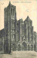 18 - Bourges - Façade De La Cathédrale - Etat Pli Visible - CPA - Voir Scans Recto-Verso - Bourges