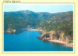 Espagne - Espana - Cataluna - Costa Brava - Platja De Sa Riera - Platja Nudista De L'Illa Roja - Vista Aérea - Vue Aérie - Gerona