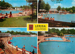 Espagne - Espana - Cataluna - Lerida - Parque Municipal Alcalde Pons - Multivues - Piscine - Architecture - CPM - Voir S - Lérida