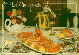 Recettes De Cuisine - Choucroute - Carte Neuve - Gastronomie - CPM - Voir Scans Recto-Verso - Recetas De Cocina