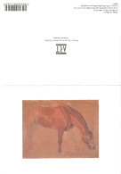 Format Spécial - 168 X 120 Mms Repliée - Animaux - Chevaux - Art Peinture - Sir Edwin Landseer - Study Of A Horse - Cart - Horses
