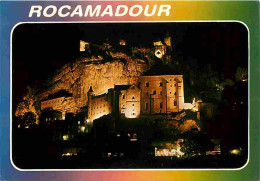 46 - Rocamadour - Vue De Nuit - CPM - Voir Scans Recto-Verso - Rocamadour