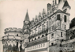 37 - Amboise - Le Château - CPSM Grand Format - Flamme Postale De Amboise - Voir Timbre - CPM - Voir Scans Recto-Verso - Amboise