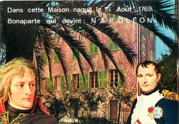 20 - Ajaccio - La Maison Où Naquit Napoléon 1er - Portrait - Carte Neuve - CPM - Voir Scans Recto-Verso - Ajaccio