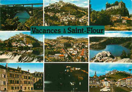 15 - Saint Flour - Multivues - Automobiles - CPM - Voir Scans Recto-Verso - Saint Flour