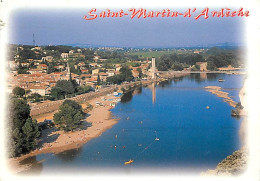 07 - Saint Martin D'Ardèche - Vue Générale Aérienne - CPM - Voir Scans Recto-Verso - Other & Unclassified