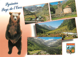 Animaux - Ours - Ours Des Pyrénées - Multivues - Blasons - Bear - CPM - Carte Neuve - Voir Scans Recto-Verso - Ours