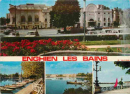 95 - Enghien Les Bains - Multivues - Automobiles - CPM - Voir Scans Recto-Verso - Enghien Les Bains