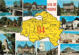 94 - Val De Marne - Multivues - Carte Géographique - CPM - Voir Scans Recto-Verso - Altri & Non Classificati