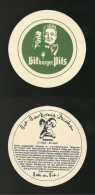 Sotto-boccale O Sottobicchiere - BITburger Pils 1 - Birra - Bier - Beer Mats - Sous Bocks - Bierdeckel - Pils - Beer - Beer Mats
