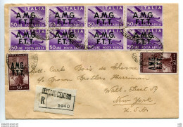 Trieste A - Posta Aerea Lire 50 Su FDC - Neufs