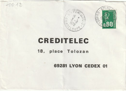 CAD / N°  1891     971 - PORT - LOUIS  - GUADELOUPE - Manual Postmarks