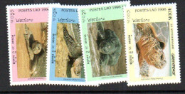 LAOS -  1996 - GREENPEACE TURTLES Set Of 4  MINT NEVER HINGED - Laos