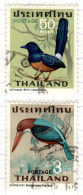 T+ Thailand 1967 Mi 487 491 Vögel - Thaïlande