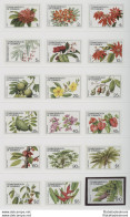 1981 Dominica, Serie Ordinaria - Flora - Yvert N. 694-711 - 18 Valori - MNH** - Altri & Non Classificati