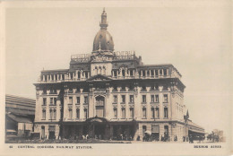 CPA ARGENTINE / BUENOS AIRES / CARTE PHOTO / CENTRAL CORDOBA RAILWAY STATION - Argentinië