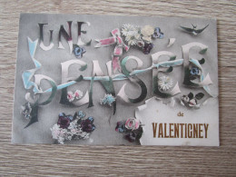 FANTAISIE 25 UNE PENSEE DE VALENTIGNEY HIRONDELLE FLEURS - Valentigney