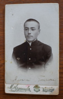 CDV Atelier Chisinau Portret Tanar Basarabia Republica Moldova - Anciennes (Av. 1900)