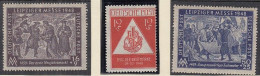SBZ  198-199, 228, Postfrisch **/*, Leipziger Messe, Tag Der Briefmarke, 1948 - Postfris