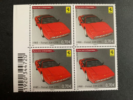 French Andorra 2010 Yv. 696, Automobiles, Cars, Ferrari - MNH - Unused Stamps