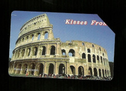 1662 Golden - Kisses From Roma Da Euro 5.00 Tir. 510.000 - Public Advertising