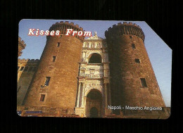 1660 Golden - Kisses From Napoli Da Euro 5.00 Tir. 510.000 Telecom - Openbare Reclame