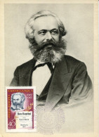 X0591 Romania, Maximum 1967, Karl Marx - Karl Marx