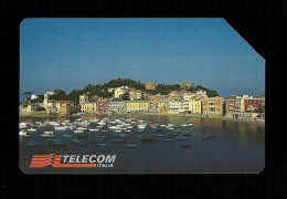 728 Golden - Linee D'italia - Liguria Da Lire 10.000 Telecom - Öff. Werbe-TK
