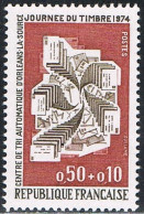 FRANCE : N° 1786 ** Bord De Feuille (Journée Du Timbre) - PRIX FIXE - - Unused Stamps
