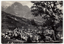 ISOLA DEL GRAN SASSO - PANORAMA - TERAMO - 1955 - Teramo