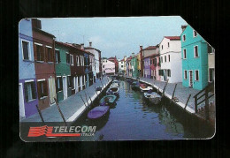 738 Golden - Linee D'italia - Veneto Da Lire 10.000 Telecom - Public Advertising