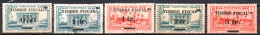 MARTINIQUE Timbres Fiscaux N° 93, 94, 95, 97, 98 Du Cat. BDV (Barbero, Daniel, Venot) Ed. CEPF Fiscal Revenue - Timbres-taxe