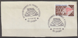 FRANCE : N° 1800 Oblitéré Par TàD Du 24 Août 1986 à EPINAL (88) (Jeux Olympiques échiquéens) - PRIX FIXE - - Gebraucht
