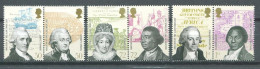 191 GRANDE BRETAGNE 2007 - Yvert 2866/71 - Abolition Esclavage - Neuf ** (MNH) Sans Charniere - Unused Stamps