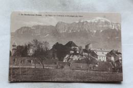 La Roche Sur Foron, La Tour, Les Châteaux Et Montagne De Coux, Haute Savoie 74 - La Roche-sur-Foron