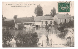 41 LOIR ET CHER - BLOIS Crue 1907, Levée Des Ponts Chartrains - Blois