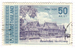 T+ Thailand 1967 Mi 501 Bauwerke - Thaïlande