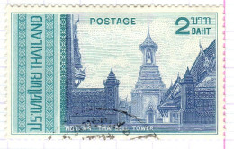 T+ Thailand 1967 Mi 503 Bauwerke - Tailandia