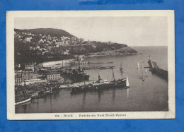 CPA - 06 - Nice - Entrée Du Port - Mont Boron - Circulée En 1931 - Navegación - Puerto