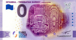 Billet Touristique - 0 Euro - Turquie - Istanbul - Yerebatan Sarnici (2020-1) - Private Proofs / Unofficial