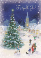 Postal Stationery - Families Looking At The Christmas Tree - Unicef 2010 - Suomi Finland - Postage Paid - Enteros Postales