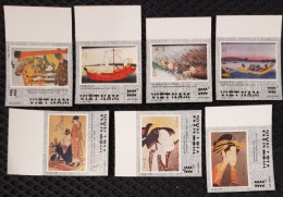 Vietnam Viet Nam MNH Imperf Stamps 1994 With Margin : Japanese Art Painting / Painting (Ms681) - Vietnam