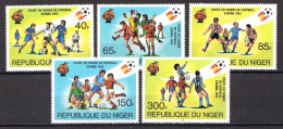 Niger MNH Set - 1982 – Spain